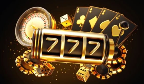 Baccarat table layout with Banker and Player betting circles